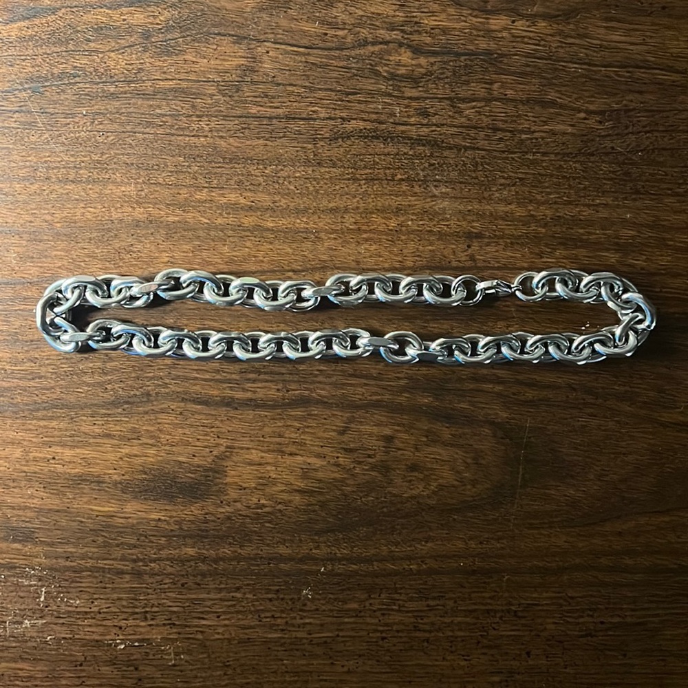 Hard Jewelry Heavy Hermes Chain